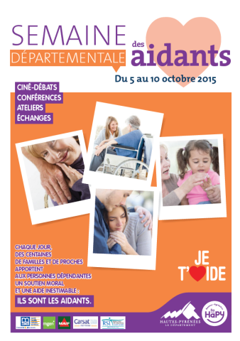 Programme et bilan de la semaine départementale des aidants 2015